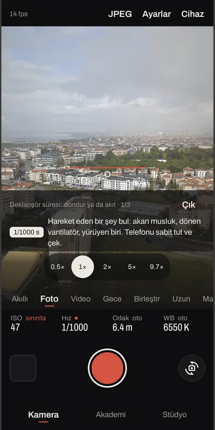 Kadraj ekran görüntüsü 1