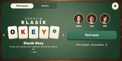 Müdavim Okey ekran görüntüsü 5